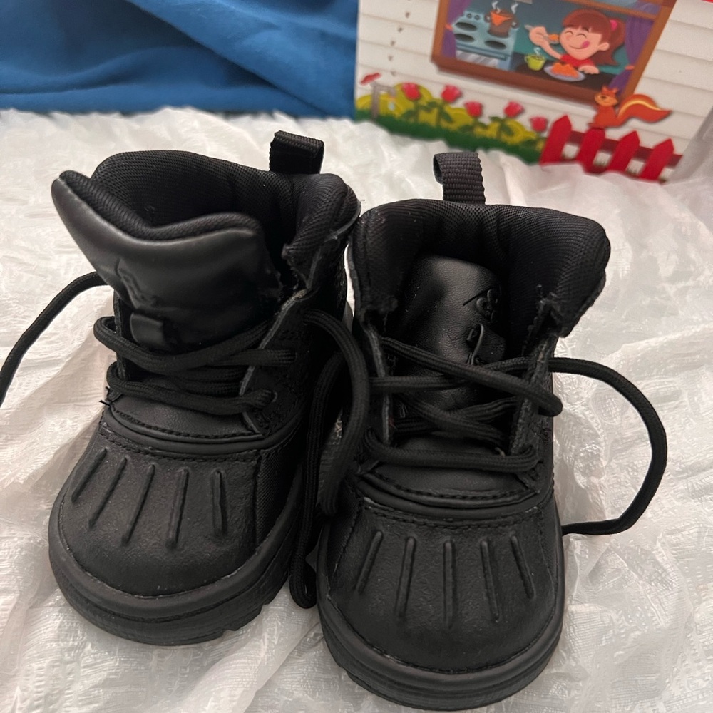 Black Kids Boots